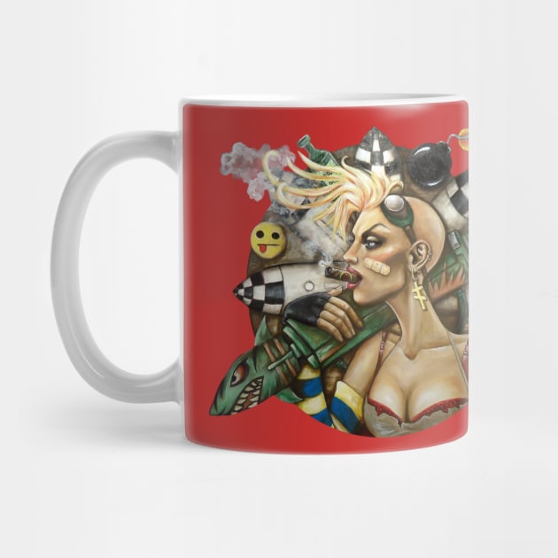 Tank Girl Nouveau by The Art of Megan Mars